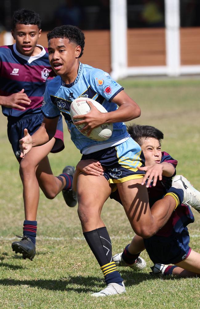 School rugby league finals, Mabel Park vs. Ipswich, Acacia Ridge. Picture: Liam Kidston