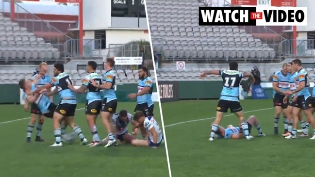 NRL star Braden Hamlin-Uele wins 2021 with insane post-try celebration