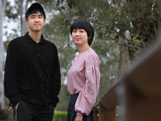 North Rocks filmmakers Alex and Anita Lee are two of the hopeful Tropfest entrants this year. Pictures: Angelo Velardo