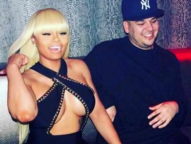 Blac Chyna appeared in court but her ex Rob Kardashian was a no-show. Picture: Instagram