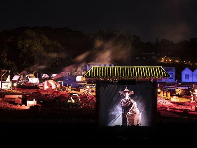 Experience Sovereign Hill’s new sound and light show, Aura, now running nightly.