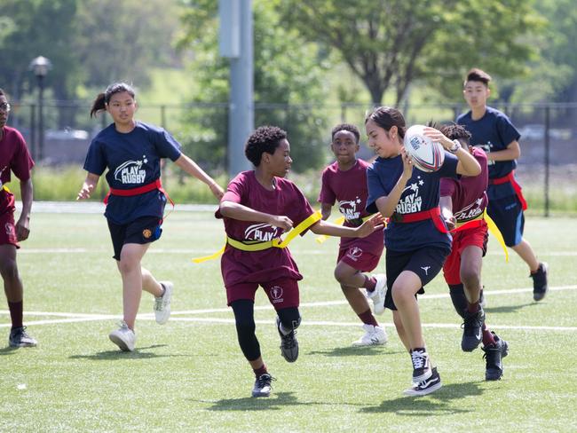 The program helps students with more than just their skills on field. picture: Play Rugby USA.