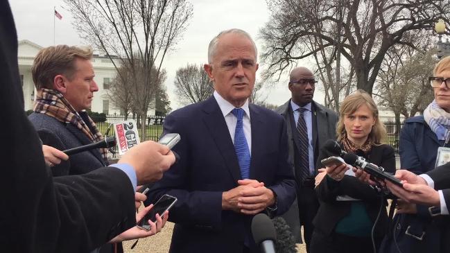 Malcolm Turnbull in the U.S commenting on Australia's gun law reform