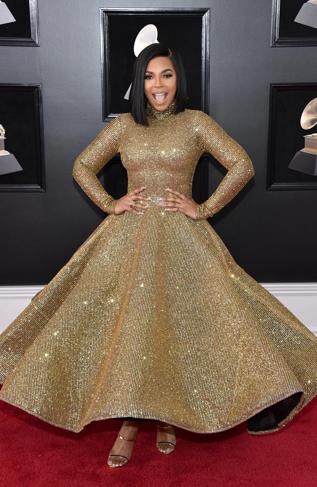 Recording artist Ashanti attends the 60th Annual GRAMMY Awards at Madison Square Garden on January 28, 2018 in New York City. Picture: John Shearer/Getty Images