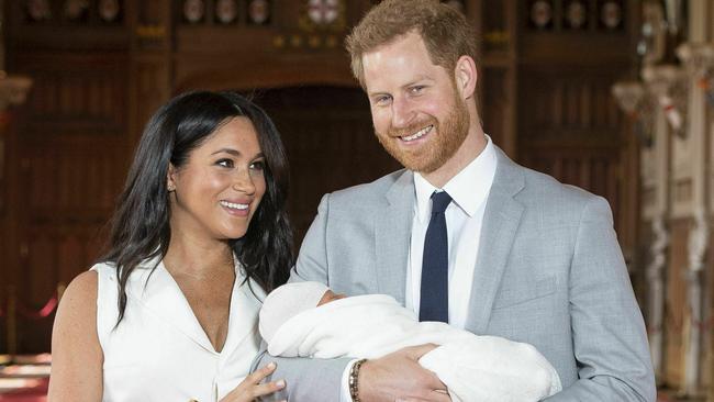 Prince Harry has said he and Meghan Markle plan to have no more than two children in a bid to help the environment. Picture: Dominic Lipinski/AP