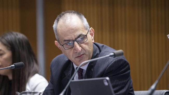 Mike Pezzullo is reportedly being stripped of his AO title. He was sacked as Secretary of the Department of Home Affairs last year. Picture: NCA NewsWire / Gary Ramage