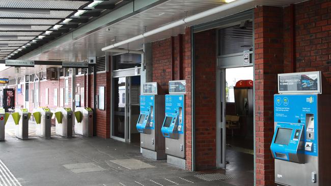 The current Frankston train station.