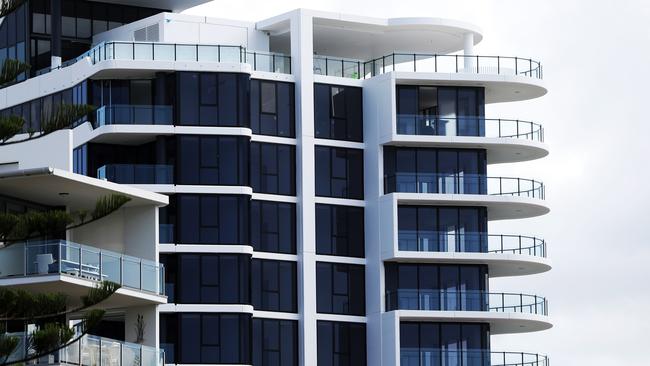 Condev building site at Cannes Waterfront, Surfers Paradise. Picture: Nigel Hallett