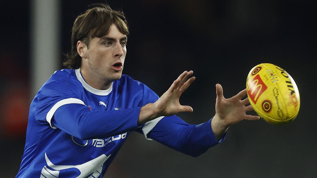 George Wardlaw was quieter in his second game. Picture: Daniel Pockett/Getty Images