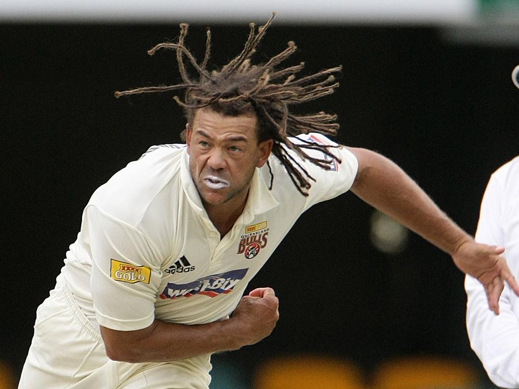 Andrew Symonds at the Gabba in 2009.