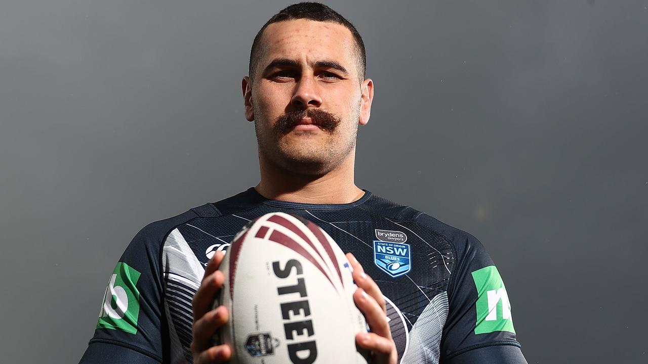 SYDNEY, AUSTRALIA - MAY 29: Reagan Campbell-Gillard poses before a New South Wales State of Origin training session at Coogee Oval on May 29, 2018 in Sydney, Australia. (Photo by Mark Metcalfe/Getty Images)