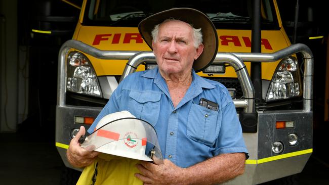 Cungulla Rural Fire Brigade Station Officer Kevin Harney. Picture: Evan Morgan