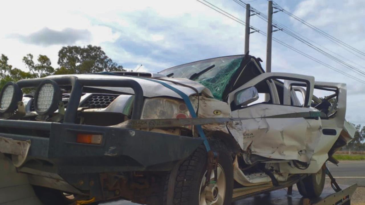 Two passengers in Nissan Navara, a 40-year-old woman and 13-year-old boy sustained life-threatening injuries and, died at the scene of the crash on the Bruce Highway at Raglan.