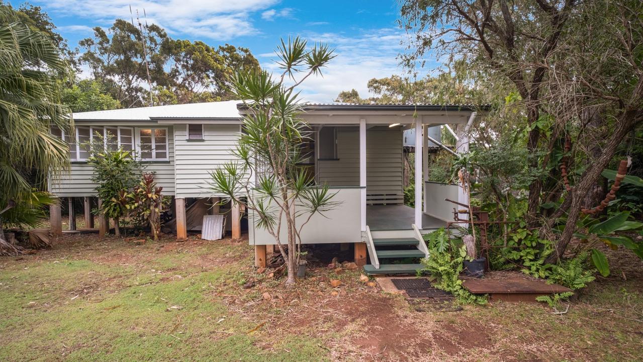 The property boasts a two-bedroom log cabin and a three-bedroom Queenslander. Picture: Contributed