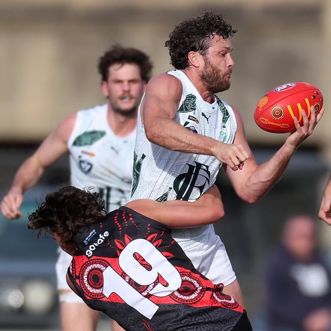 Echuca co-coach Sam Reid has starred for Goulburn Valley club Echuca. Picture: Yuri Kouzmin