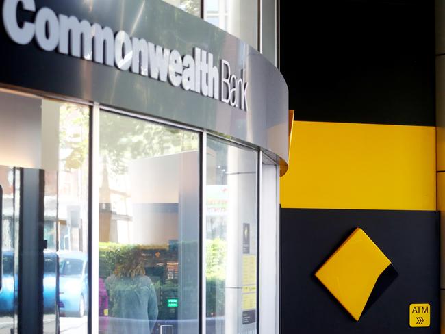 24/10/2017: Generic pictures of Commonwealth Bank logo. Hollie Adams/The Australian