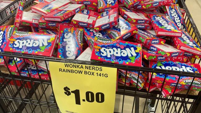 Items include Wonka Nerds for just $1.