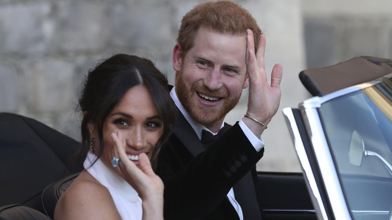 Harry and Meghan have waved goodbye to royal life. Picture: AP