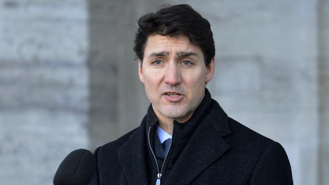 Justin Trudeau has accused China of ‘arbitrarily’ applying the death penalty to a Canadian citizen. Picture: AP.