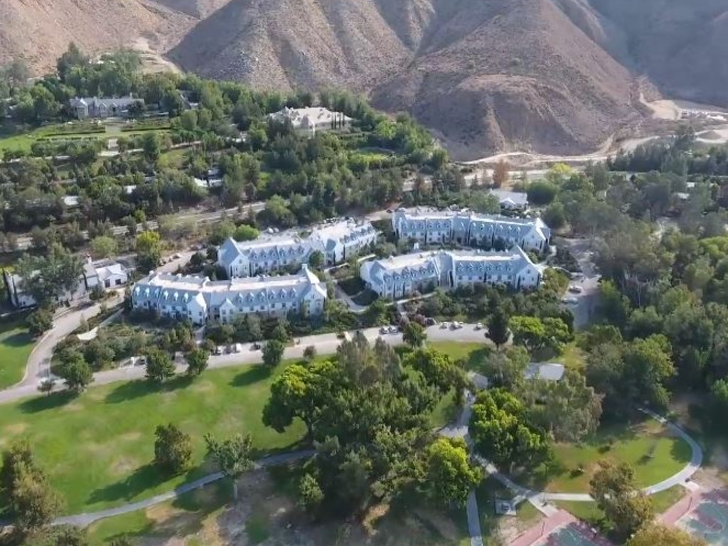 The Gold Base Compound, the international headquarters of Scientology. Picture: 60 Minutes