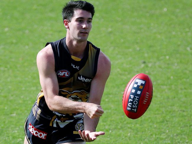 Corey Ellis has been a bright light for Richmond this season. Picture: George Salpigtidis