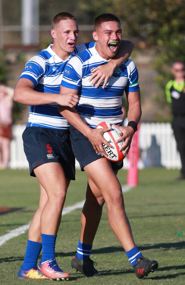 GPS rugby...schools...Nudgeee College v Gregory Terrace