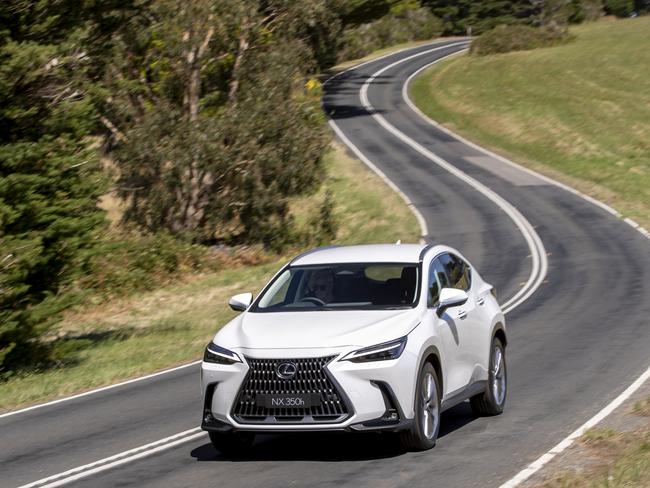 EMBARGO FOR TWAM 05 MAR 2022. FEE MAY APPLY. Lexus NX 350H. Source: Supplied