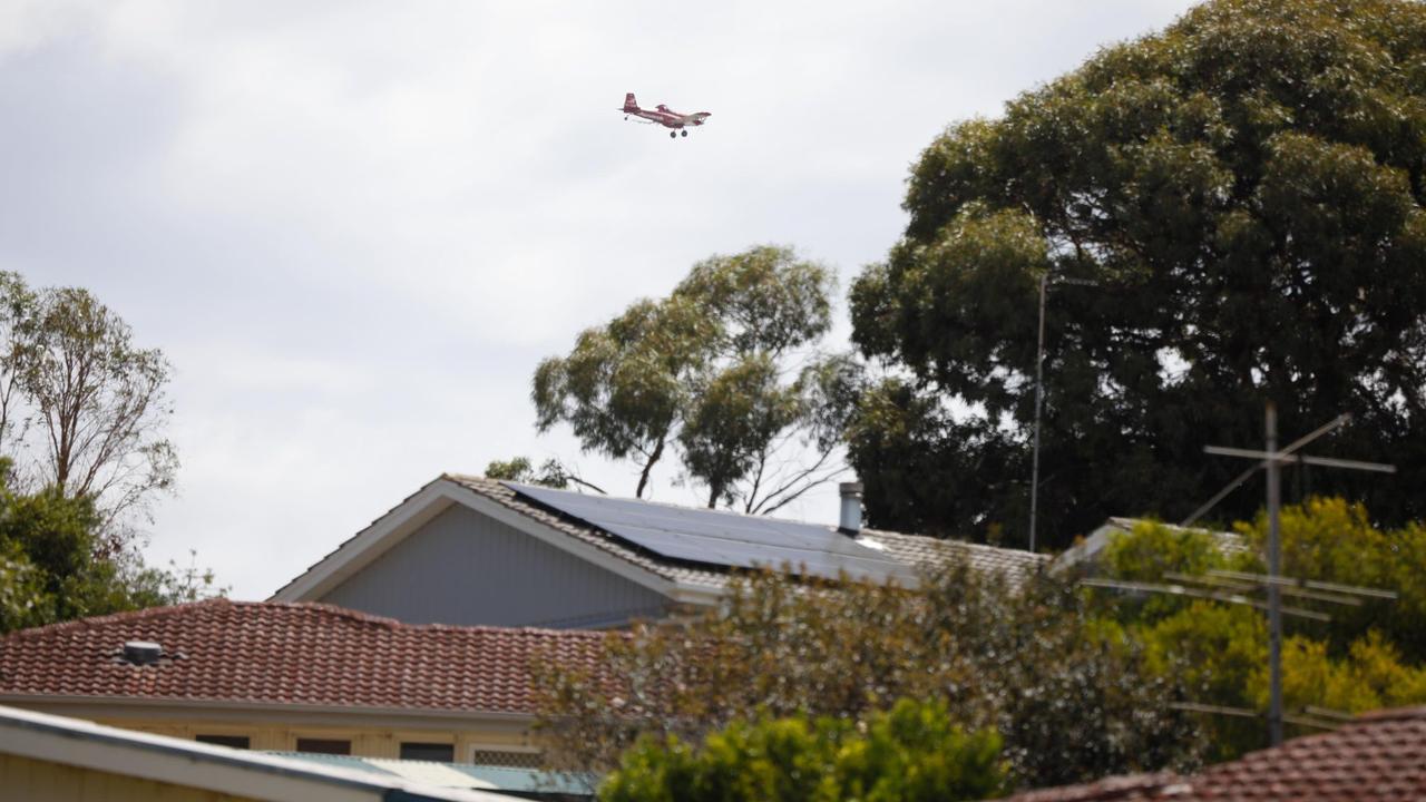 A spotter plane over Port Lincoln. Picture: Robert Lang