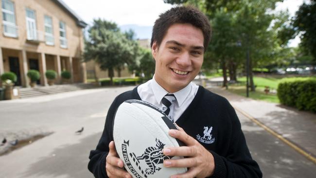 Moeroa has a pedigree in rugby, having played at Newington College.