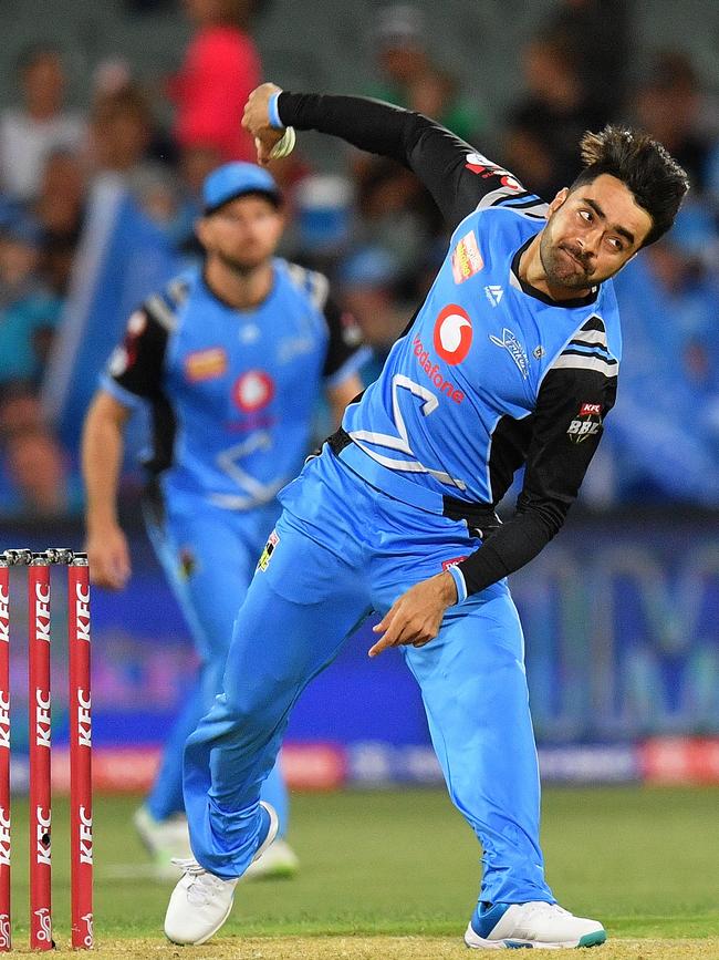 Rashid Khan’s South African team will take on South Africa at Adelaide Oval on November 1 next year for the T20 World Cup. Picture: Daniel Kalisz/Getty Images