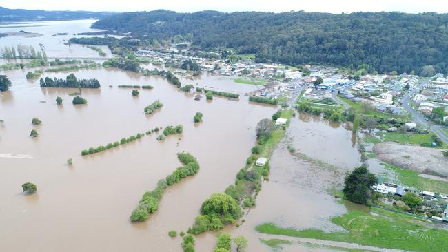 Aerial Footage of Deloraine and Mersey River. October 14. Picture: Tasmania Police