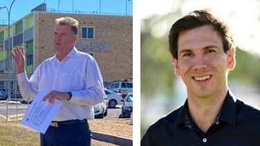 Burnett MP Stephen Bennett and Bundaberg MP Tom Smith.