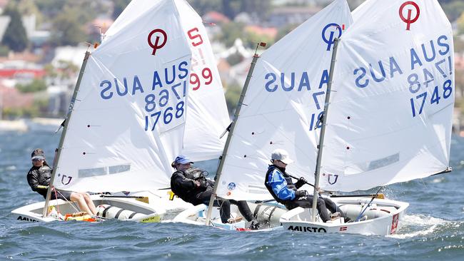 Action from the Not Nationals sailing event on the River Derwent.  Picture: Zak Simmonds