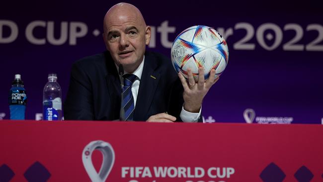 FIFA president Gianni Infantino. Picture: Getty Images