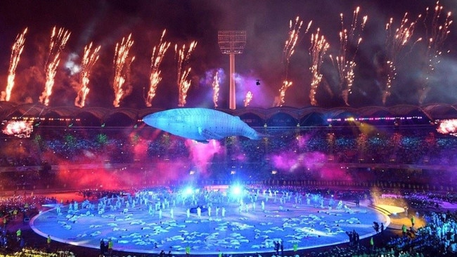 The Gold Coast Commonwealth Games opening ceremony in 2018