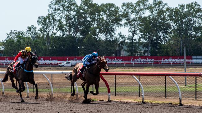 Racing action at the 2024 Palmerston Sprint day. Picture: Pema Tamang Pakhrin