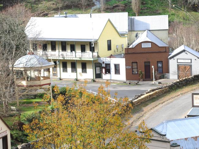 The historic Gippsland village of Walhalla.