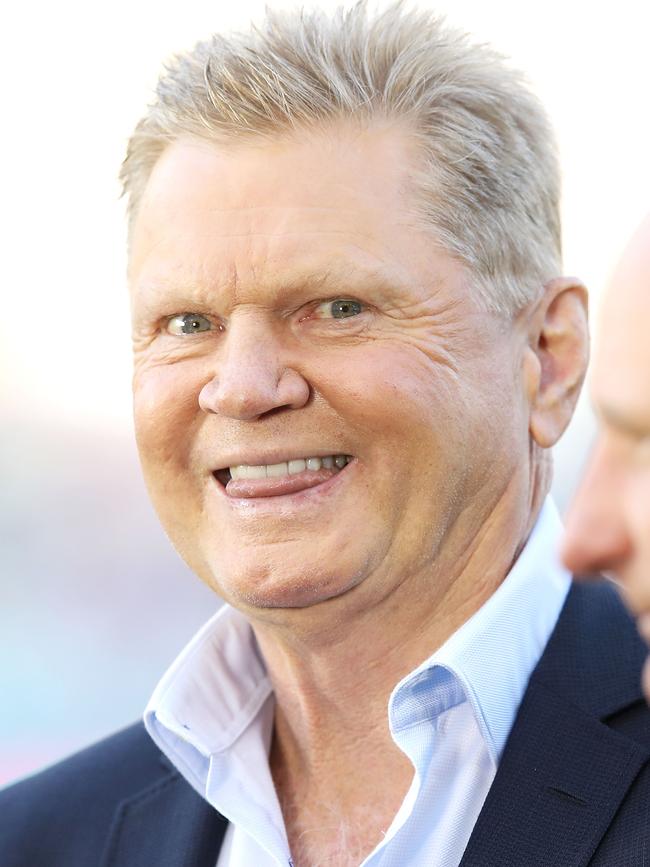 Vautin in April this year ahead of the round 6 NRL match between the Bulldogs and the Rabbitohs. Picture: Mark Kolbe/Getty