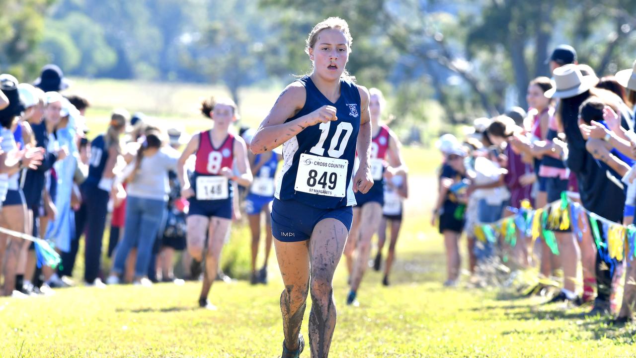 Annual QGSSSA private schoolgirl cross country championship at Rivermount College in Yatala. Saturday May 15, 2021. Picture, John Gass