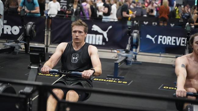 10000 athletes put their fitness to the test in a massive Hyrox competition this weekend (14-15 Dec) at Melbourne Exhibition and Convention Centre. Picture Valeriu Campan