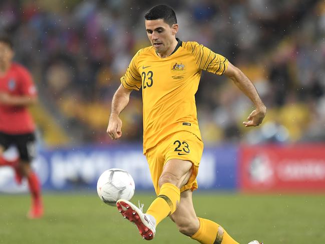 Tom Rogic is shaping as the key man for Australia at the Asian Cup. PictureL Getty Images 