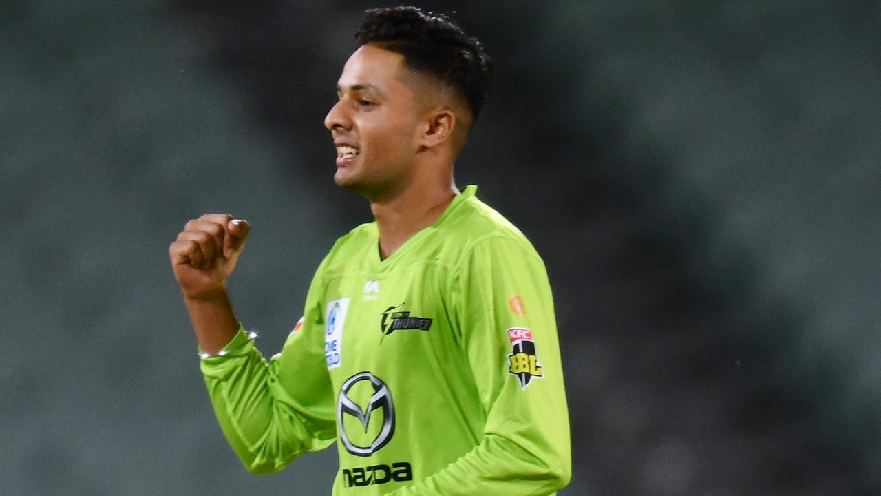 Tanveer Sangha has emerged as a potential bolter for Australia selection next month.