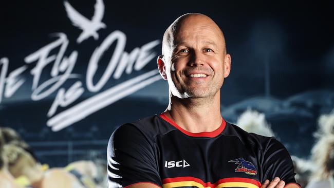 New coach Matthew Nicks will lead the Crows into the next decade, replacing Don Pyke. Picture: Sarah Reed