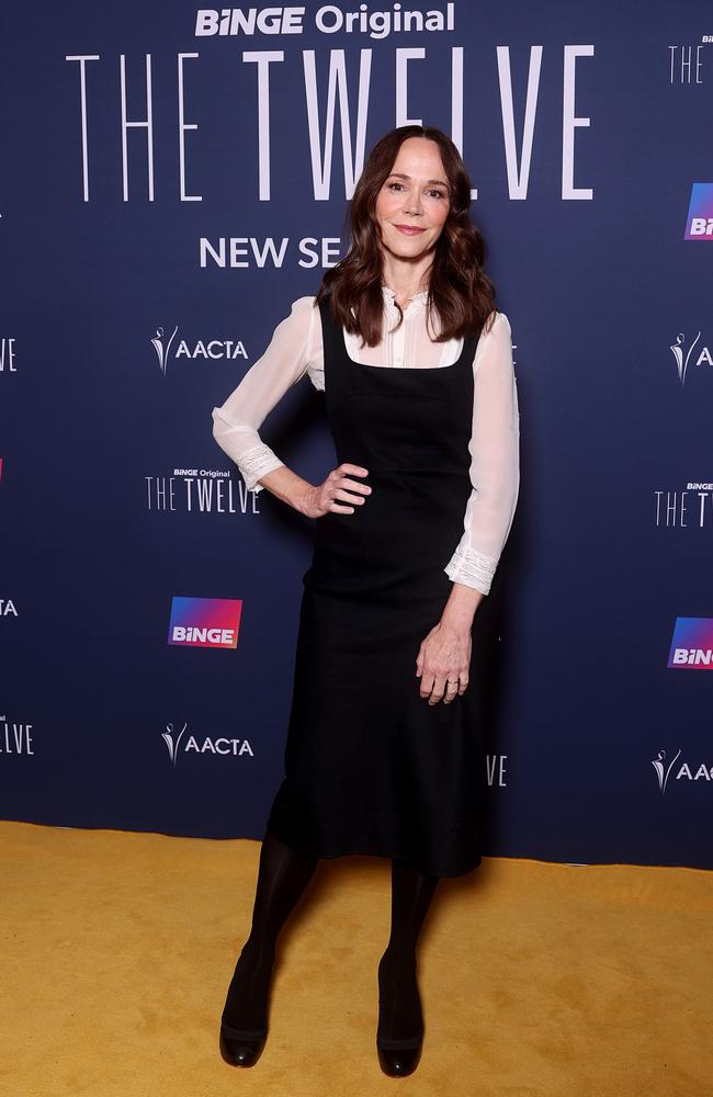 The actress attends the The Twelve Season 2 premiere at The Ritz Cinemas in Sydney on July 8. Picture: Brendon Thorne/Getty Images