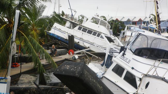 A cyclone predicted for Queensland has residents reliving memories of Cyclone Yasi in 2011. Picture: Jonathan Wood / Getty Images