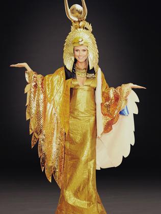 Her 2012 Cleopatra costume was tame compared to others.