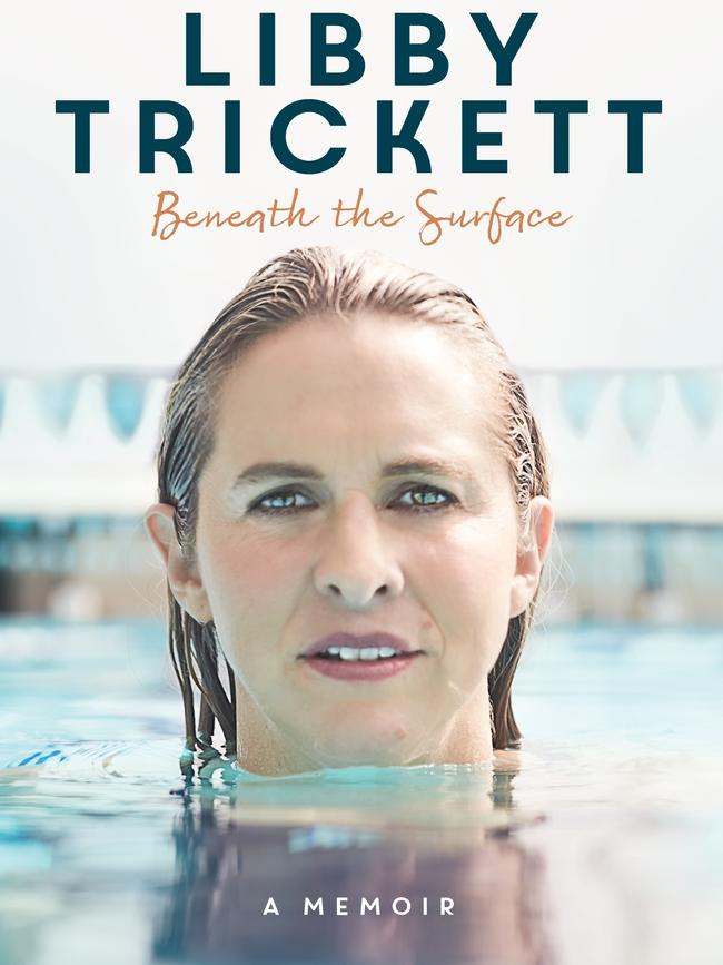 Book cover. Libby Tricket's Beneath The Surface