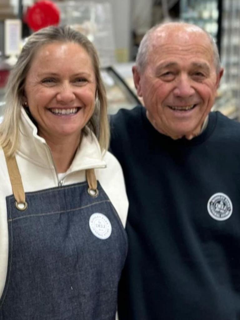 Paola Borges and her dad, Enzo Di Federico. Picture: Facebook