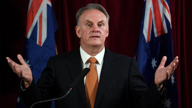 Before lecturing others, Mark Latham needs to consider his own position. Picture: AAP/Joel Carrett