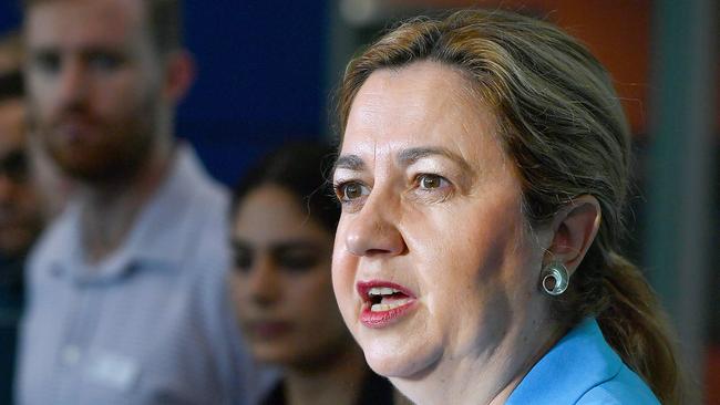 Queensland Premier Annastacia Palaszczuk. Picture: NCA NewsWire / John Gass